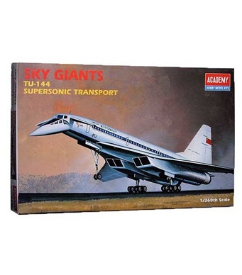 Academy Model Kit - Sky Giants TU-144 Supersonic Transport